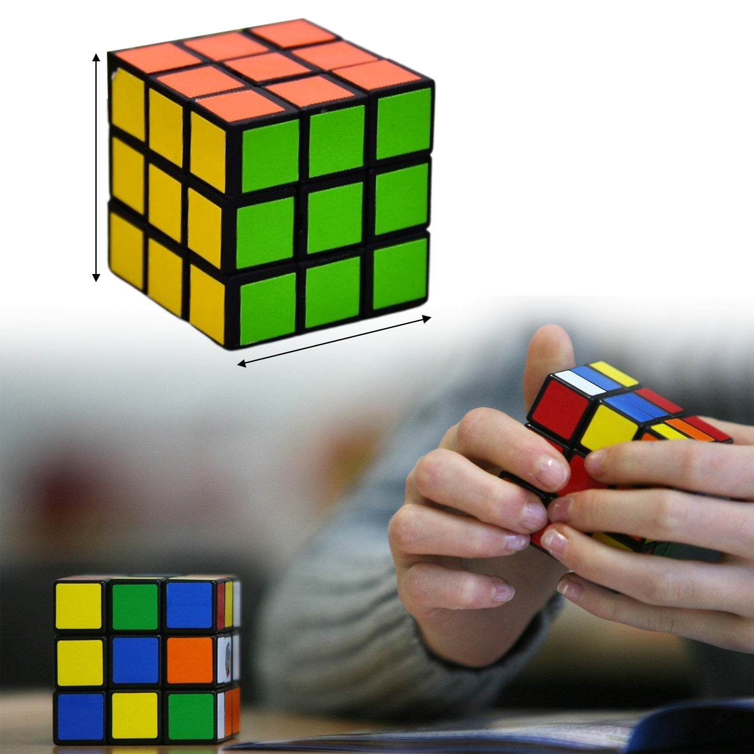 Colorful mini magic cube, small size, ideal for birthday presents Colorful mini magic cube, small size, ideal for birthday presents